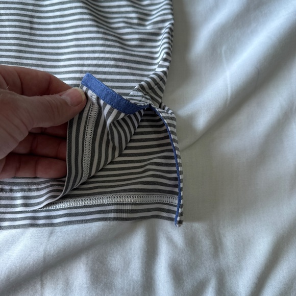 RLX Ralph Lauren Men's Striped Performance Golf Polo Shirt Gray Size Medium PCG - Picture 11 of 15